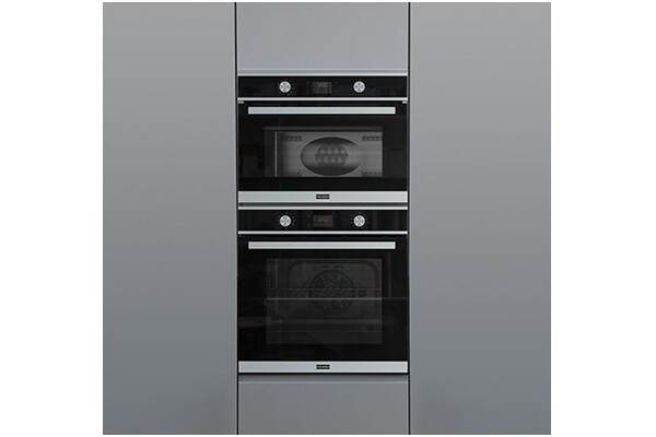 Piekarnik do zabudowy Franke FSM45MWXS Smart elektryczny Z mikrofalą czarno-inox