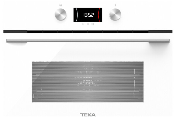 Piekarnik do zabudowy TEKA HLC8440CWH elektryczny Z mikrofalą biało-szklany
