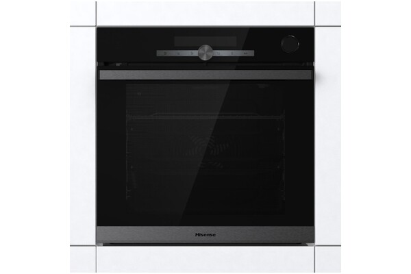Piekarnik do zabudowy Hisense BSA66334PG elektryczny Parowy czarno-szklany