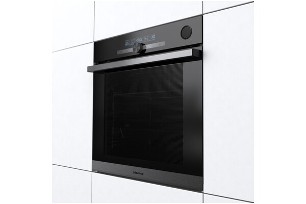 Piekarnik do zabudowy Hisense BSA66334PG elektryczny Parowy czarno-szklany