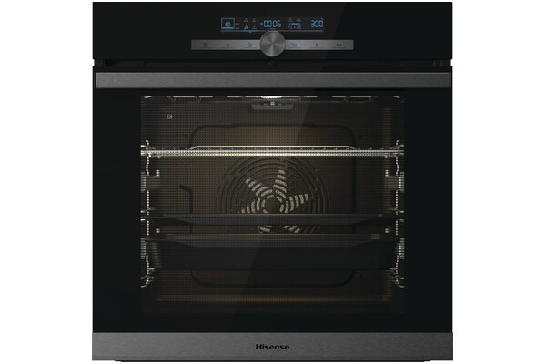 Piekarnik do zabudowy Hisense BSA65334PG elektryczny Parowy czarno-szklany
