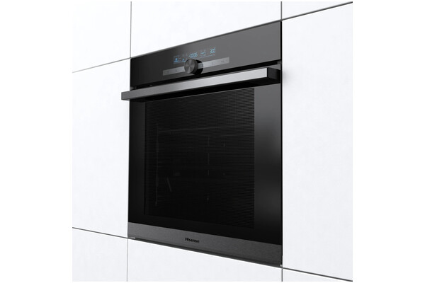Piekarnik do zabudowy Hisense BSA65334PG elektryczny Parowy czarno-szklany