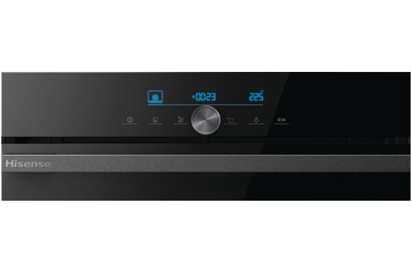 Piekarnik do zabudowy Hisense BSA65334ABDG elektryczny Parowy czarno-szklany