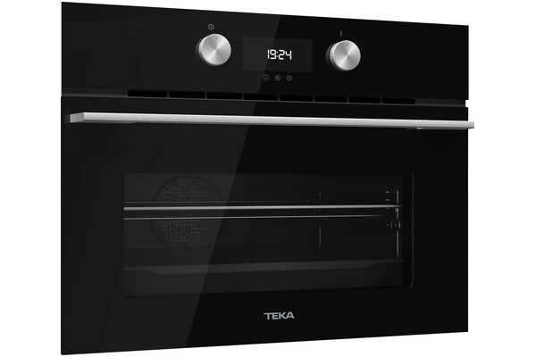 Piekarnik do zabudowy TEKA HLC8440CBK elektryczny Z mikrofalą czarno-szklany