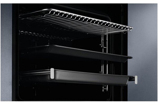 Piekarnik do zabudowy Electrolux EOB7S31X SteamBoost elektryczny Parowy Czarno-stalowy