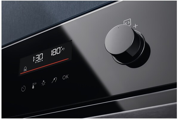 Piekarnik do zabudowy Electrolux LOC6H76Z SteamCrisp elektryczny Parowy czarny