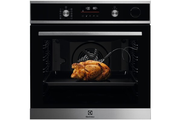Piekarnik do zabudowy Electrolux EOC6H76X SteamCrisp elektryczny Parowy Stalowy