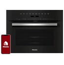 Piekarnik do zabudowy MIELE H7145BM elektryczny Z mikrofalą czarny