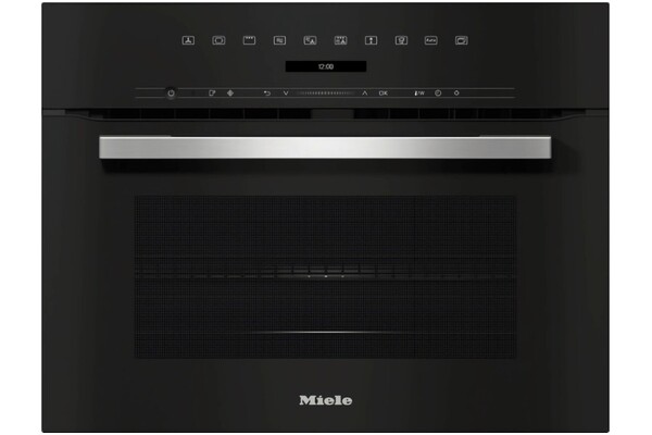 Piekarnik do zabudowy MIELE H7145BM elektryczny Z mikrofalą czarny