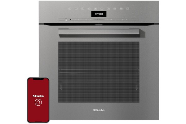 Piekarnik do zabudowy MIELE DGC7450 elektryczny Parowy grafitowo-szary