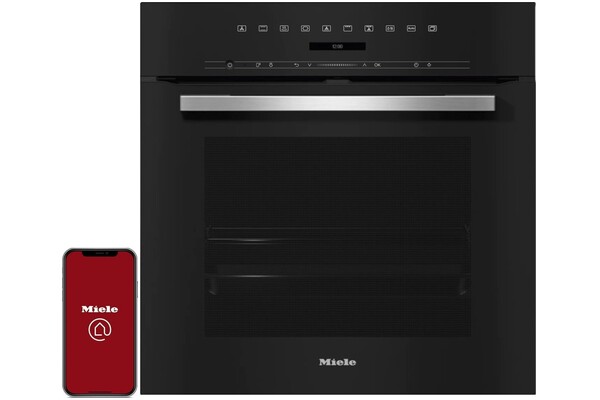 Piekarnik do zabudowy MIELE DGC7151 elektryczny Parowy czarny