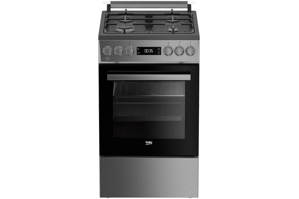 Kuchnia Beko FSM52339TXDS płyta gazowa, piekarnik elektryczny