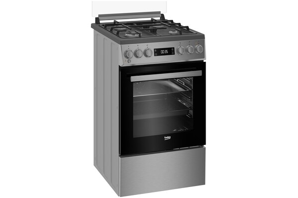 Kuchnia Beko FSM52339TXDS płyta gazowa, piekarnik elektryczny