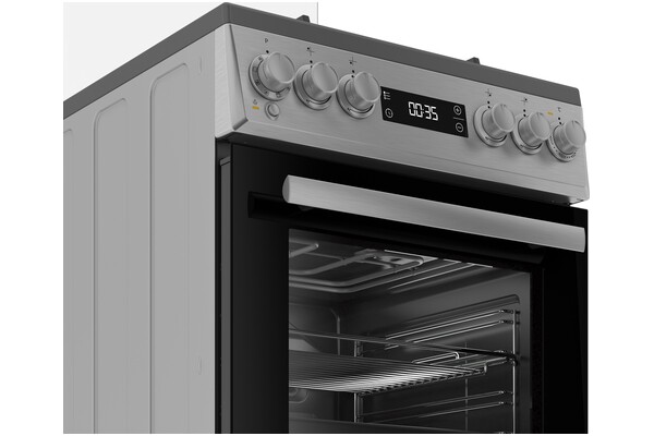 Kuchnia Beko FSM52339TXDS płyta gazowa, piekarnik elektryczny