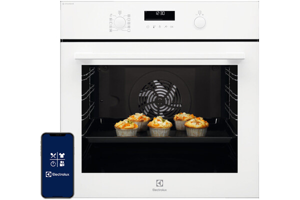 Piekarnik do zabudowy Electrolux EOD6C77WV SteamBake elektryczny Parowy biały