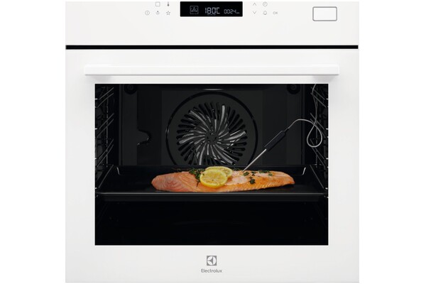 Piekarnik do zabudowy Electrolux EOB7S31V SteamBoost elektryczny Parowy biały