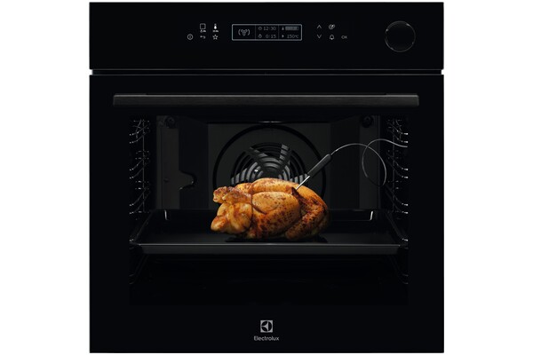 Piekarnik do zabudowy Electrolux EOC8H31Z SteamCrisp elektryczny Parowy czarny