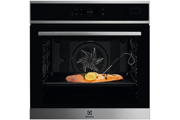 Piekarnik do zabudowy Electrolux EOB8S39WX SteamBoost elektryczny Parowy czarno-srebrny