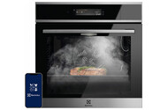 Piekarnik do zabudowy Electrolux EOA9S31CX SteamPro elektryczny Parowy czarny