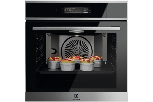 Piekarnik do zabudowy Electrolux EOA9S31CX SteamPro elektryczny Parowy czarny