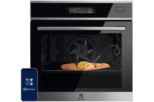 Piekarnik do zabudowy Electrolux EOB9S31WX SteamBoost elektryczny Parowy Srebrno-stalowy