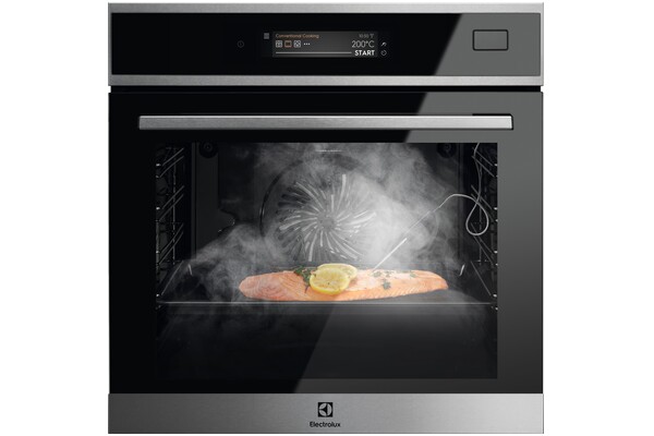 Piekarnik do zabudowy Electrolux EOB9S31WX SteamBoost elektryczny Parowy Srebrno-stalowy