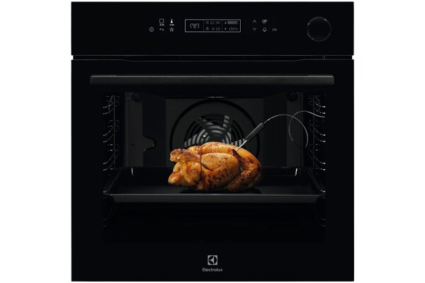 Piekarnik do zabudowy Electrolux EOC8P31Z SteamCrisp elektryczny Parowy czarny