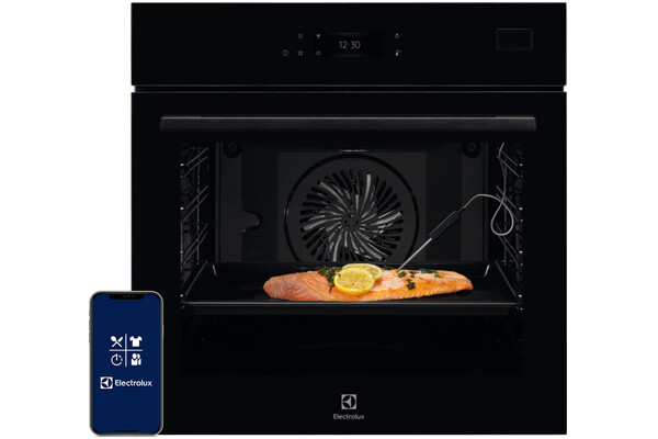 Piekarnik do zabudowy Electrolux EOB8S39WZ SteamBoost elektryczny Parowy czarny