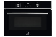 Piekarnik do zabudowy Electrolux EVL6E40X CombiQuick elektryczny Z mikrofalą Czarno-stalowy