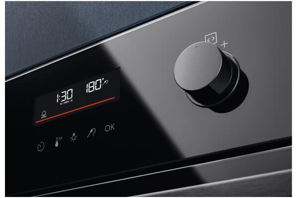 Piekarnik do zabudowy Electrolux EOD6C77Z SteamBake elektryczny Parowy czarny