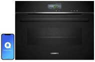 Piekarnik do zabudowy Siemens CM776G1B1 elektryczny Z mikrofalą czarny