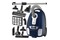 Odkurzacz AMICA VM7003 Suracon Pet tradycyjny workowy 720W granatowo-szary