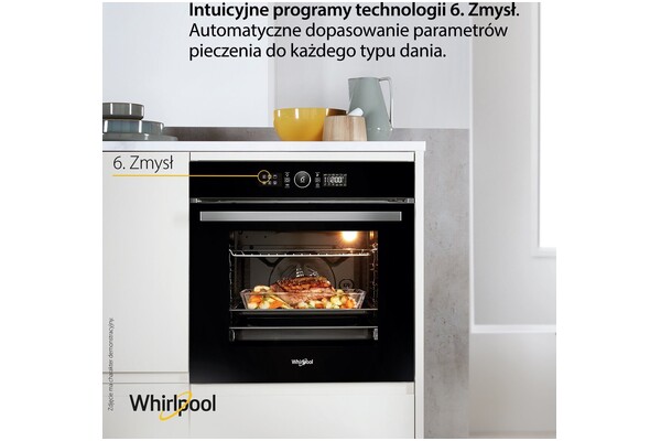 Piekarnik do zabudowy Whirlpool AKZM8420NB elektryczny czarny