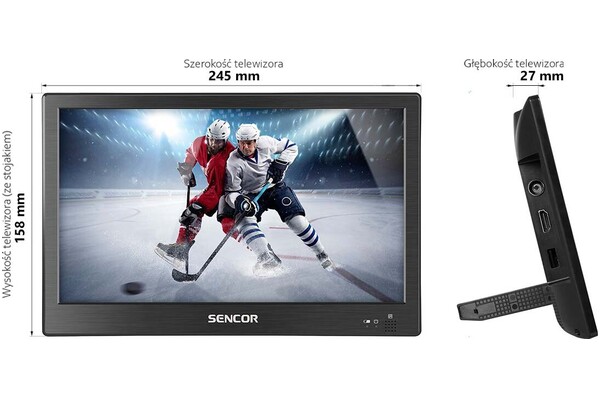 Telewizor SENCOR SPV7012T 10"