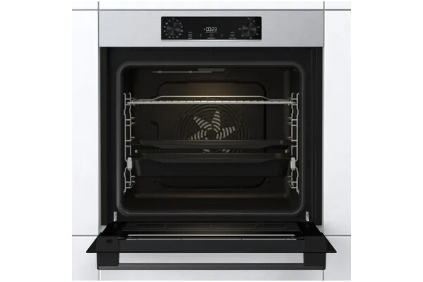 Piekarnik do zabudowy Gorenje BOSB6737E06X OptiBake elektryczny srebrno-szary