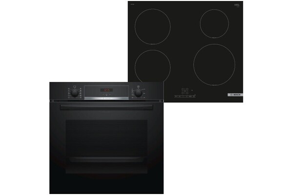 Piekarnik do zabudowy Bosch HBA554EB0 Serie 4 elektryczny czarny