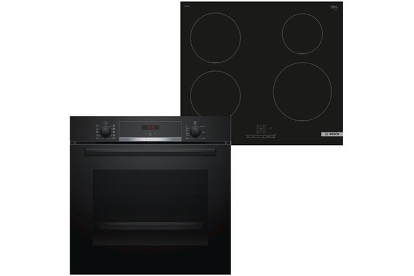 Piekarnik do zabudowy Bosch HBA554EB0 Serie 4 elektryczny czarny