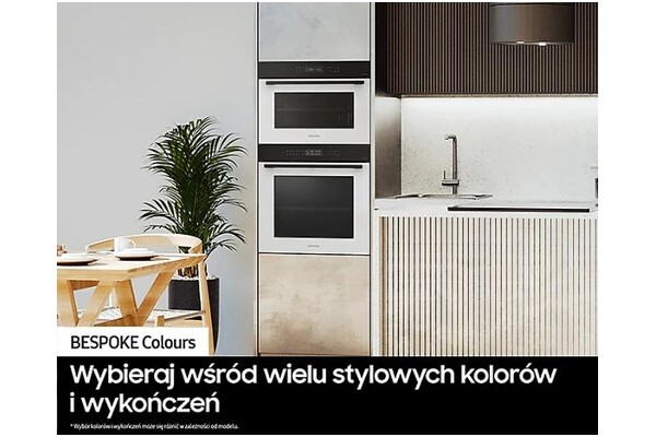 Piekarnik do zabudowy Samsung NV7B41201AK elektryczny czarno-szklany