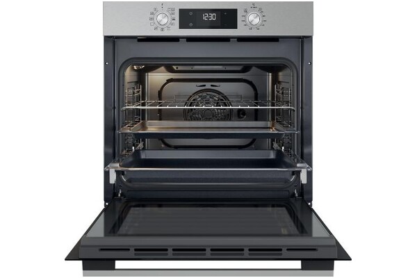 Piekarnik do zabudowy Whirlpool OMK58HU1X elektryczny srebrno-czarny