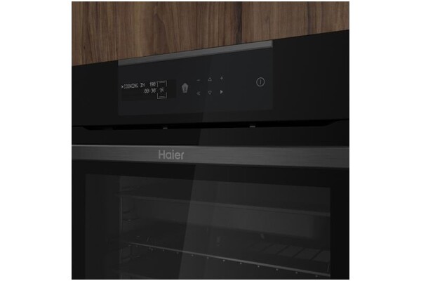 Piekarnik do zabudowy HAIER HWO60SM5B5BH I-Message 4 elektryczny czarny