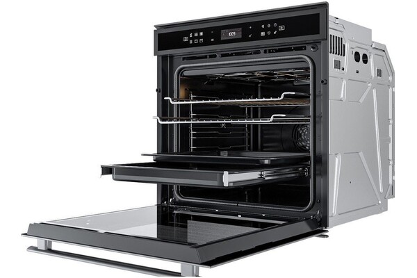 Piekarnik do zabudowy Whirlpool W6OM44S1PBSS elektryczny czarny