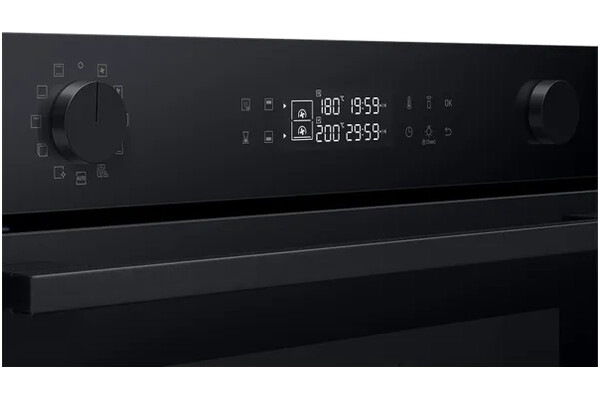 Piekarnik do zabudowy Samsung NV7B44205AK Dual Cook elektryczny czarny