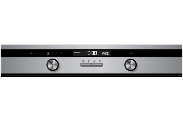Piekarnik do zabudowy Concept ETV7160 elektryczny srebrno-czarny