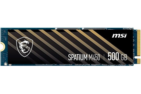 Dysk wewnętrzny MSI M450 Spatium SSD M.2 NVMe 500GB
