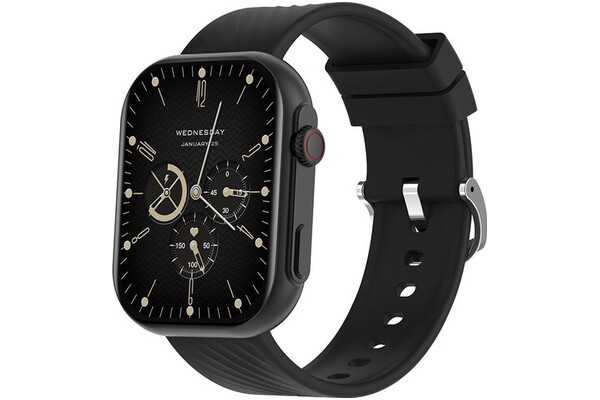 Smartwatch Manta Revo 2.01" czarny