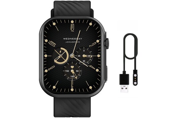Smartwatch Manta Revo 2.01" czarny