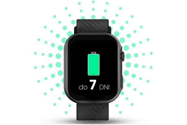 Smartwatch Manta Revo 2.01" czarny