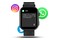 Smartwatch Manta Revo 2.01" czarny