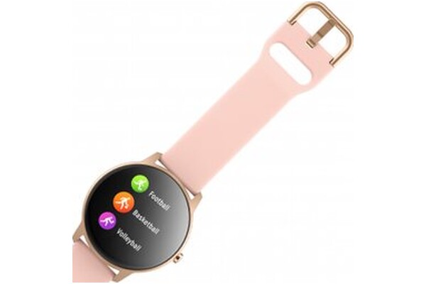 Smartwatch FOREVER SB325 Forevive Slim 1.22" różowo-złoty