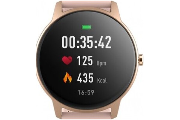 Smartwatch FOREVER SB325 Forevive Slim 1.22" różowo-złoty